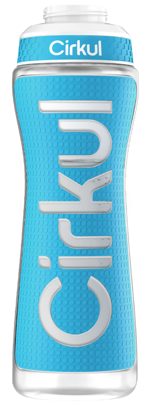 22oz. Blue Grip Squeeze Bottle with Sport Lid