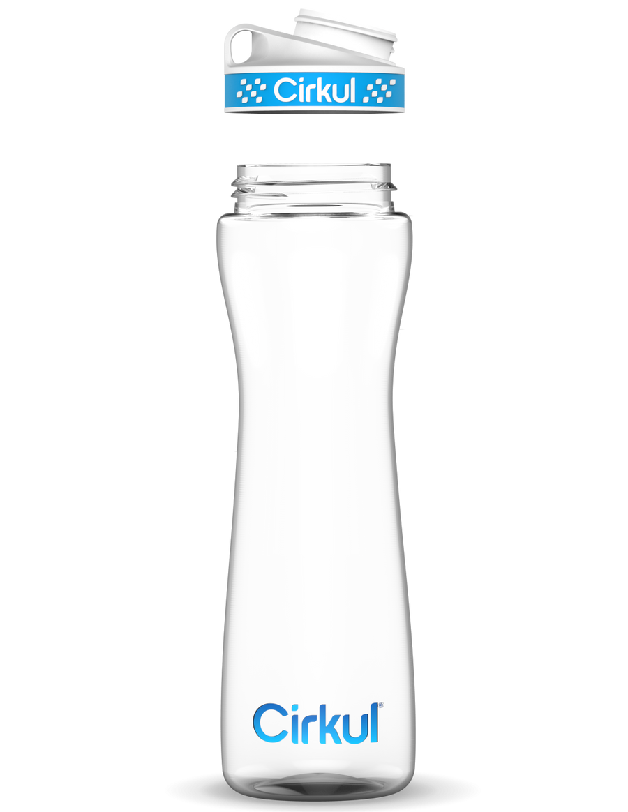 FREE 22oz. Plastic Bottle & Comfort Grip Lid